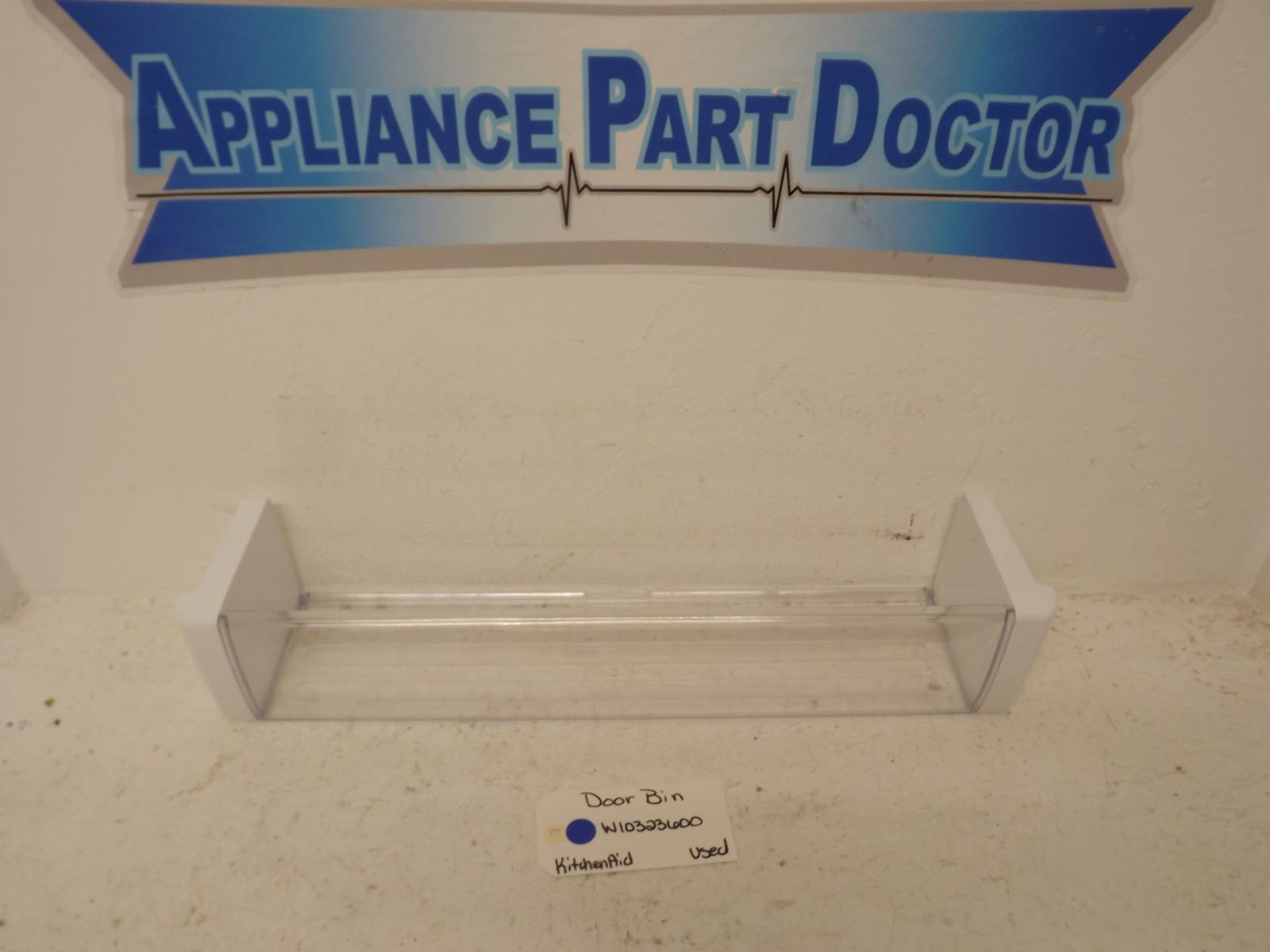 KitchenAid Refrigerator W10323600 Door Bin Used KitchenAid Refrigerator W10323600 Door Bin Used